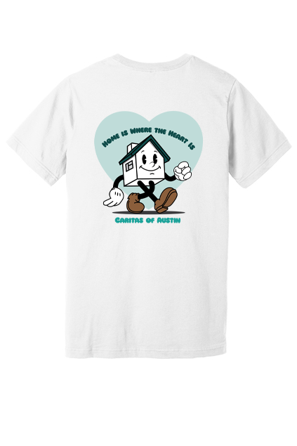Caritas of Austin Retro House T-Shirt