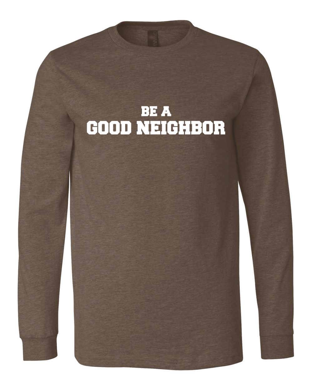 Caritas of Austin Be A Good Neighbor Collegiate Long Sleeve Shirt