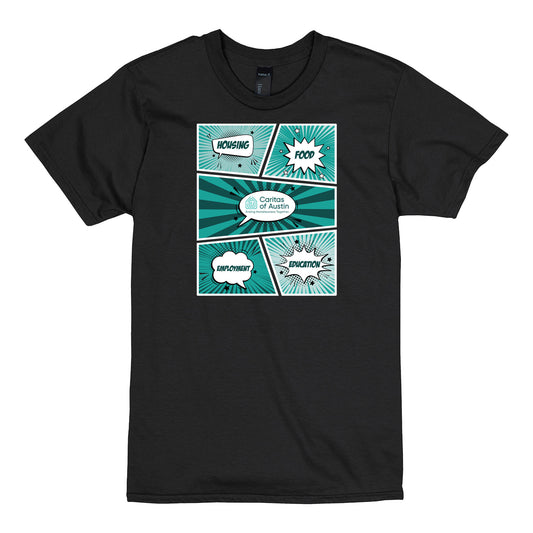 Caritas of Austin Power Panels Tee